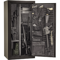 Tactical | 24 | 30 Minute Fire Protection | Black | Black Electronic Lock | 59.5"(H) x 28.25"(W) x 22"(D)