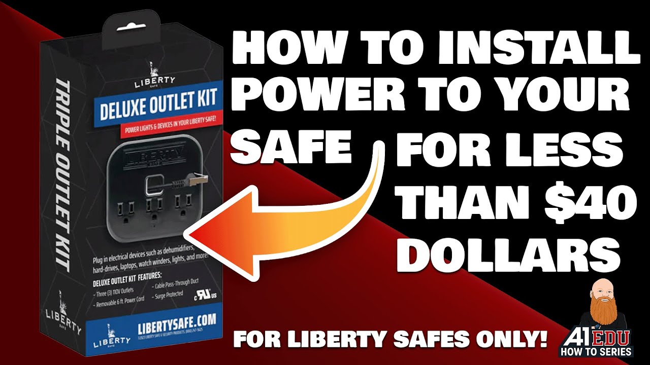 Liberty Safe Power Outlet How to Install